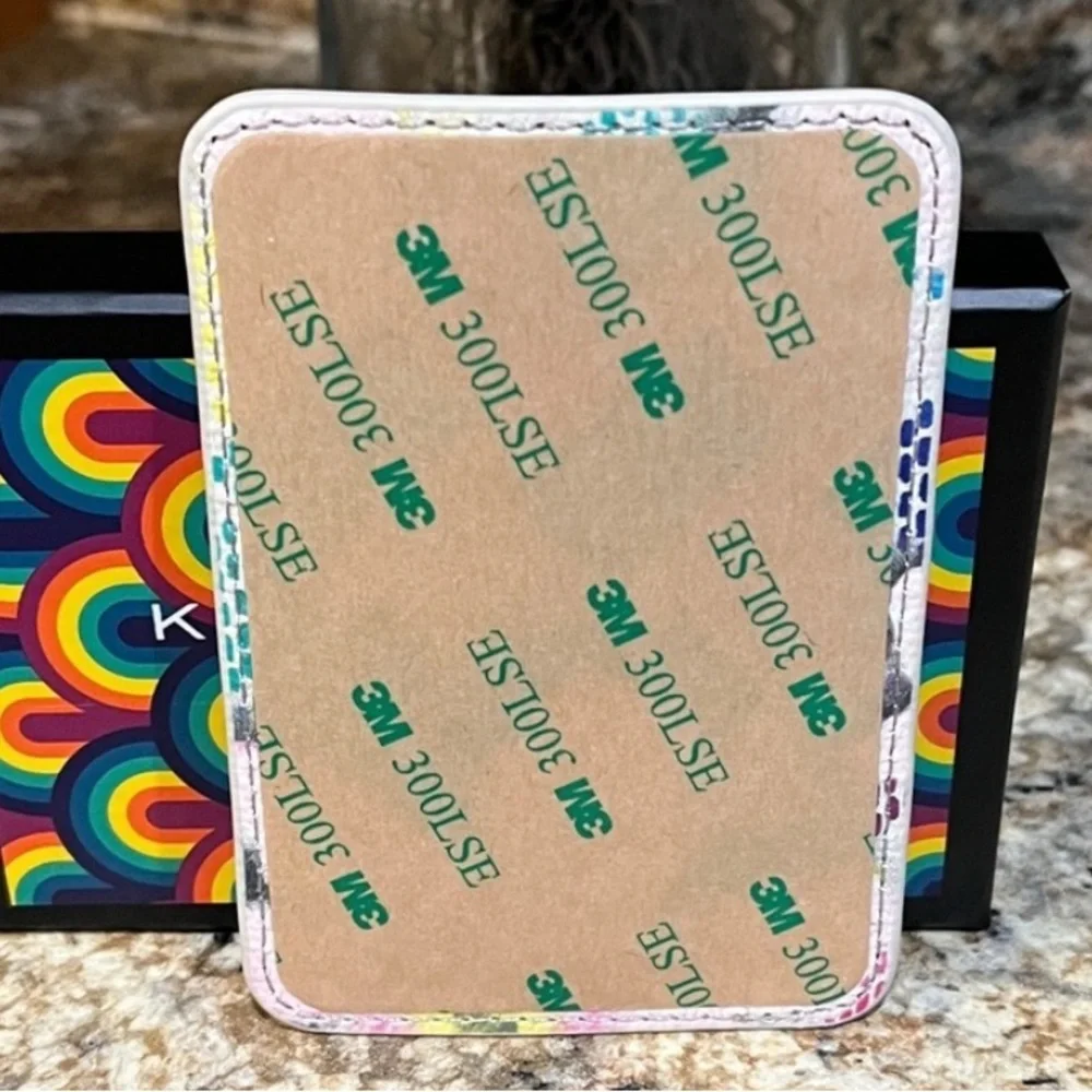Kurt Geiger Floral Multi-Color Card & Key Holder